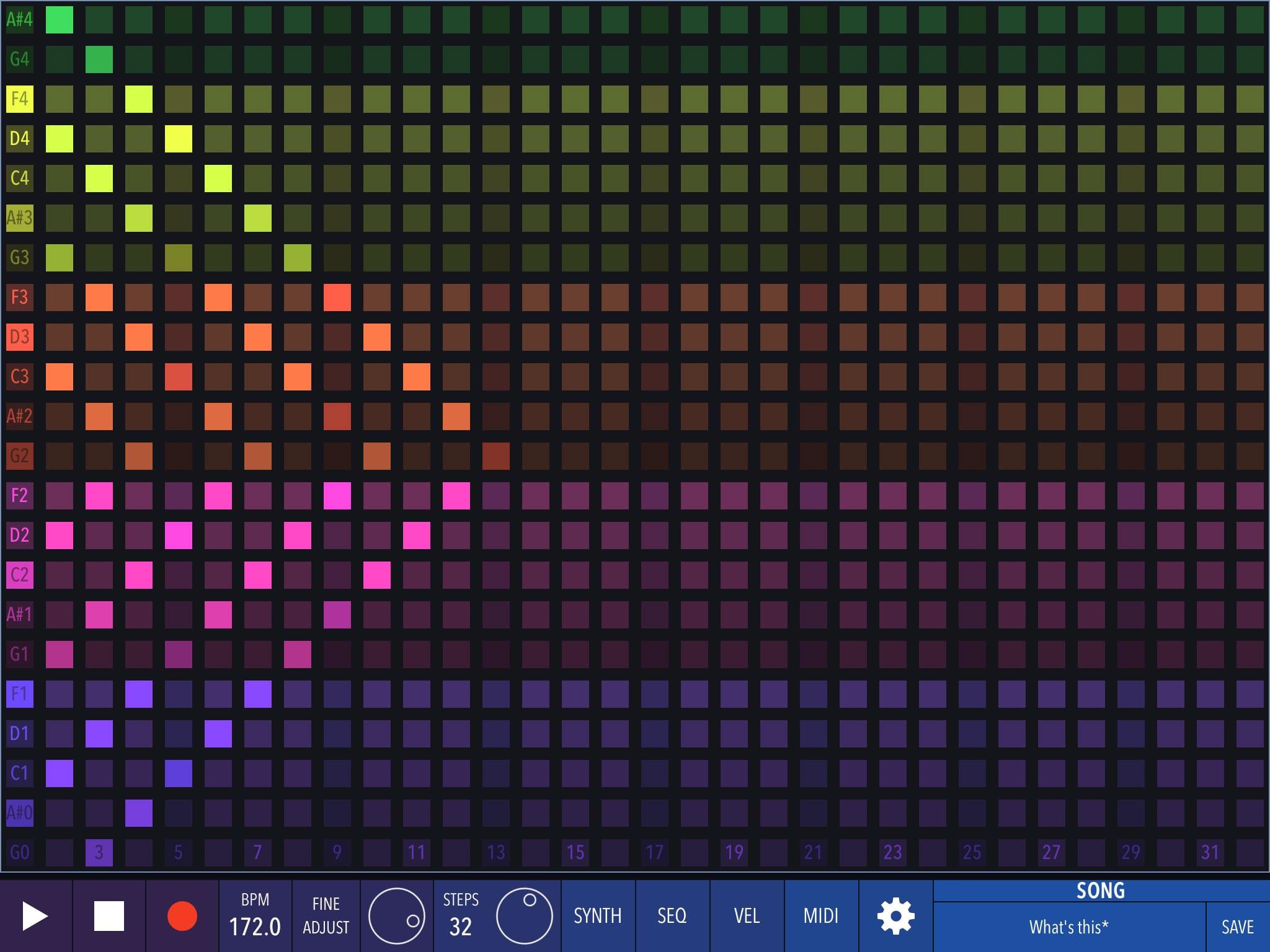 Xynthesizr on iOS